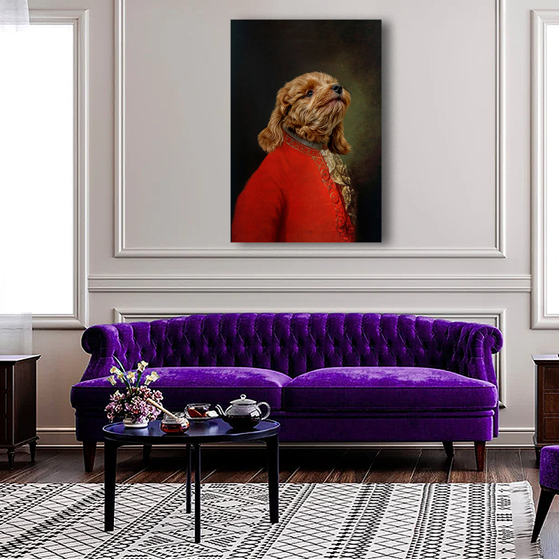 The Classical Virtuoso Custom Pet Portrait